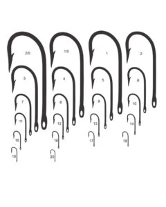 Kirby Hooks 1963 (r) – Ringed Size: 1 To 20, Color: Tin – Viaadi